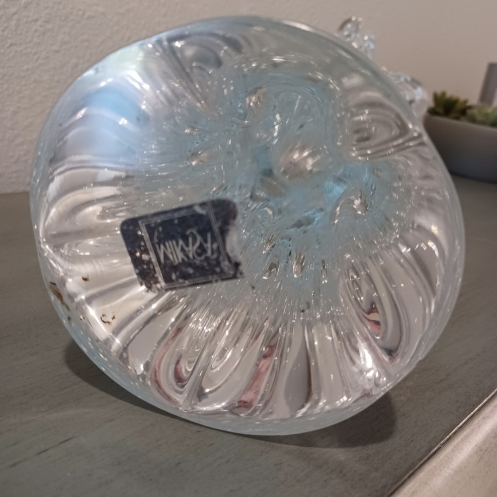 Vintage Mikasa Crystal Vase - Picture 7 of 8